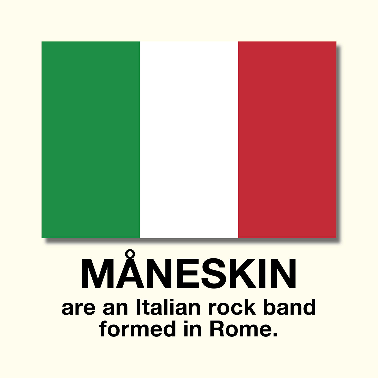 マネスキンはイタリア出身のバンド